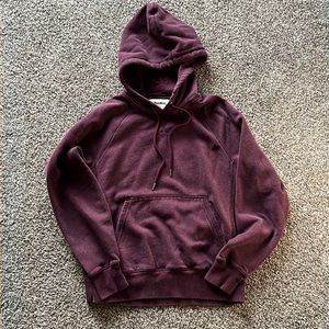 Mens Small SZ S  C9 by Champion Burgundy/Maroon Hooded Sweat Shirt.